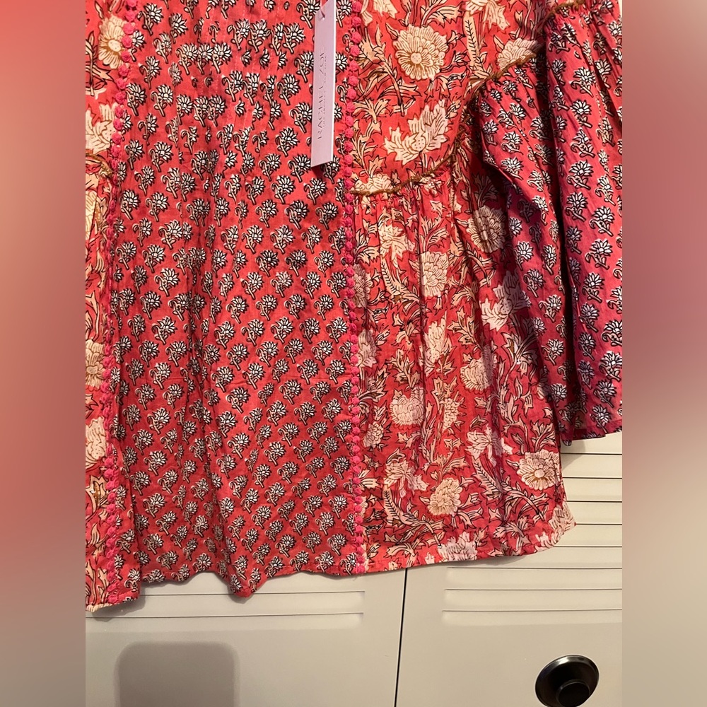 NWT Rachel Zoe Peasant Top- Size S - Picture 2 of 7